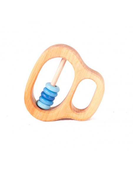 Rammelaar kralen blauw