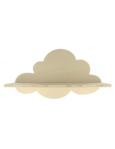 Wandplank wolk