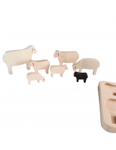Puzzel schapen