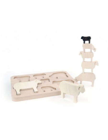 Puzzel schapen
