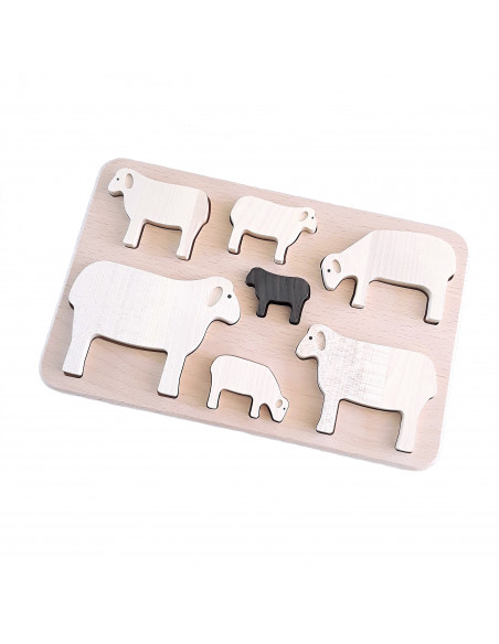 Puzzel schapen