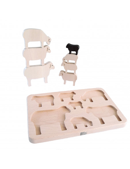 Puzzel schapen