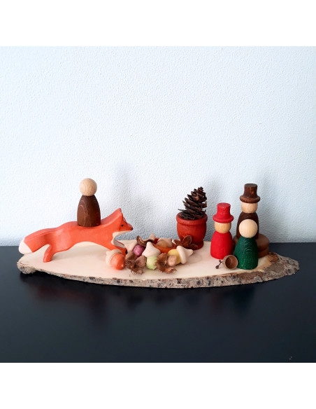 Houten schijf XL