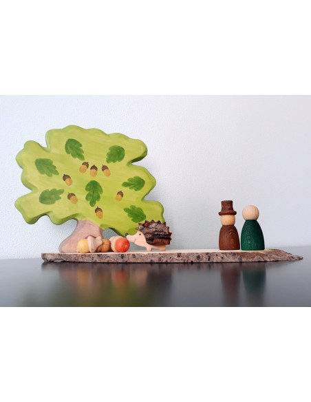 Houten schijf XL