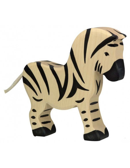 Houten zebra