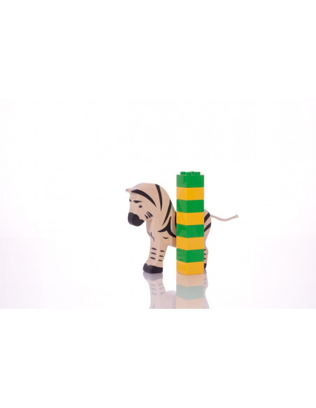 Houten zebra