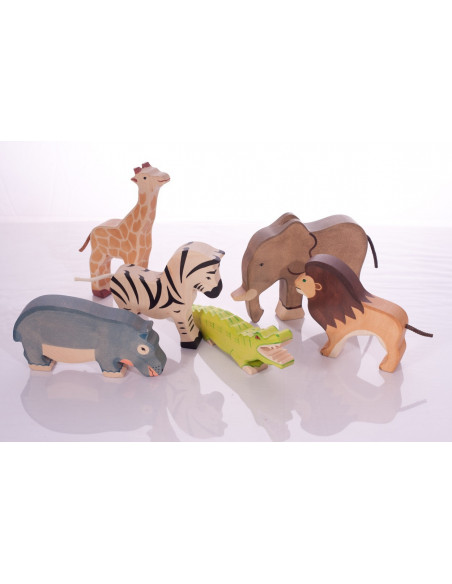 Houten zebra