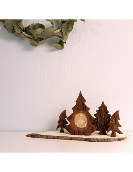 Houten schijf XL