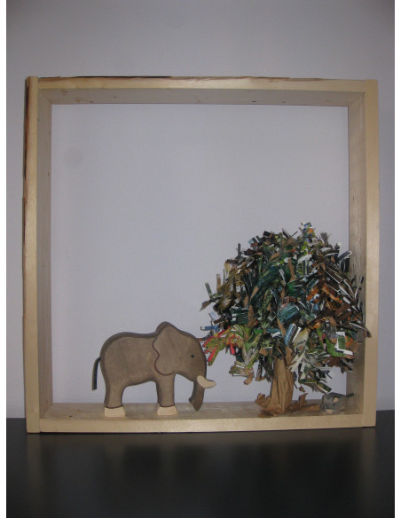 Houten olifant