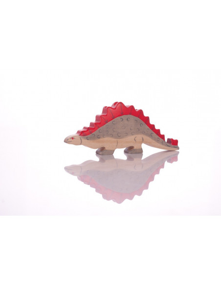 Houten stegosaurus