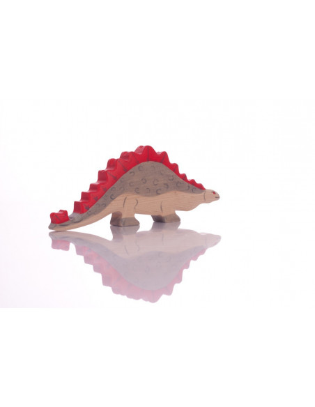 Houten stegosaurus