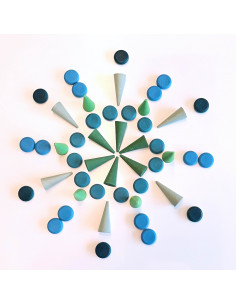 Blauwe muntjes 2