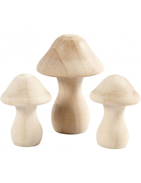 Knutsel paddenstoelen
