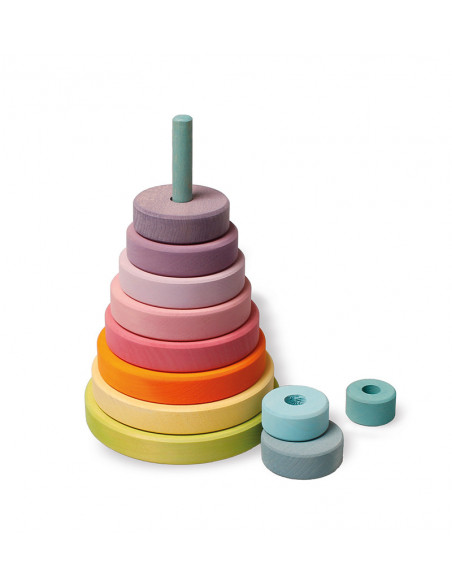 Stapeltoren pastel