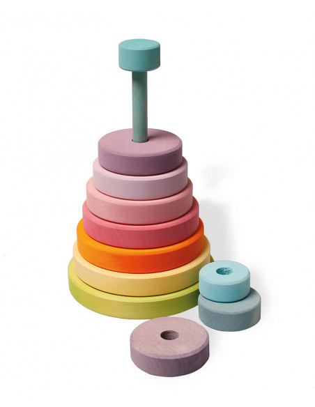Stapeltoren pastel
