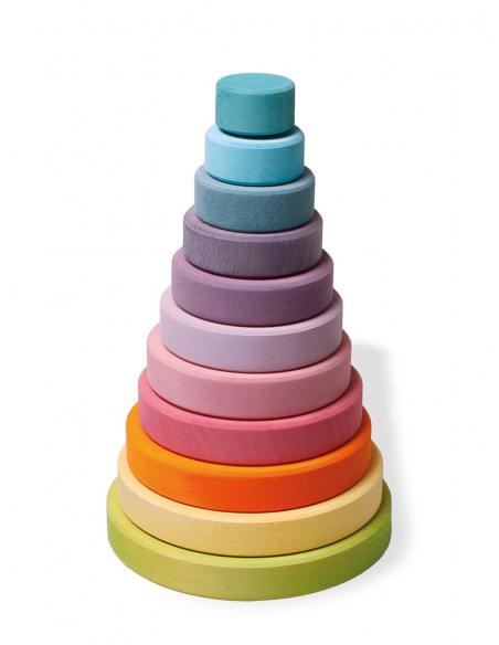 Stapeltoren pastel