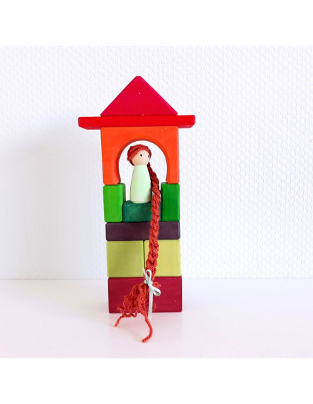 Peg doll rond