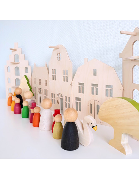 Regenboog nins set