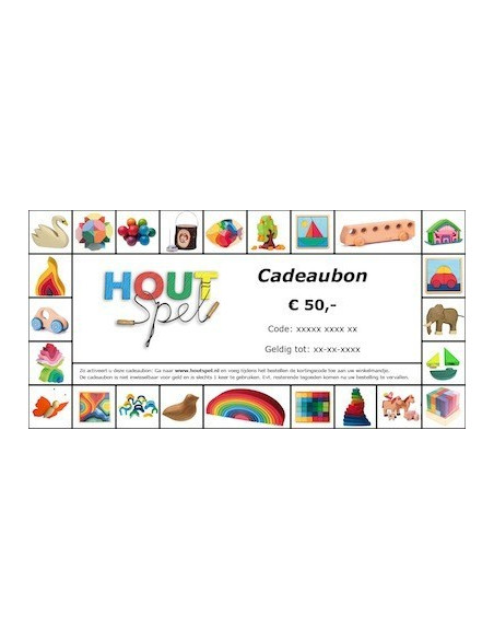 Cadeaubon 25 euro