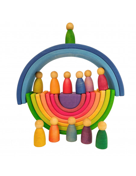Regenboog nins set