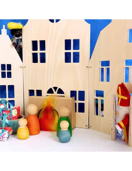 Regenboog nins set