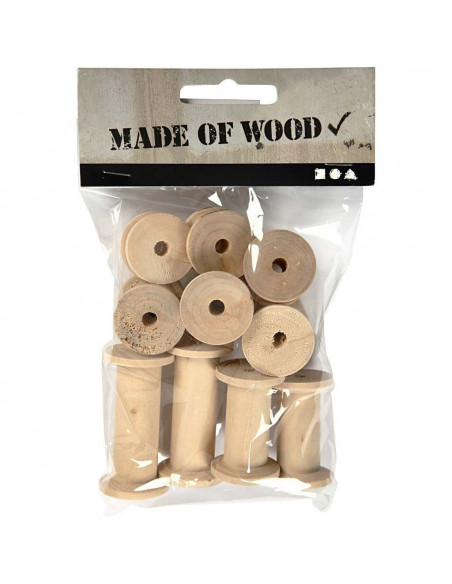 Houten spoelen