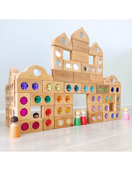 Houten poppetjes