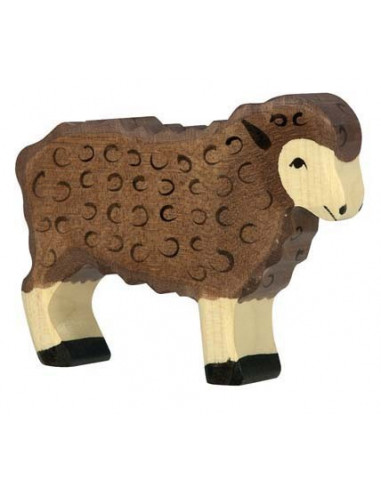 Zwart schaap Holztiger