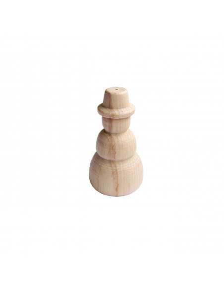 Peg doll sneeuwpop