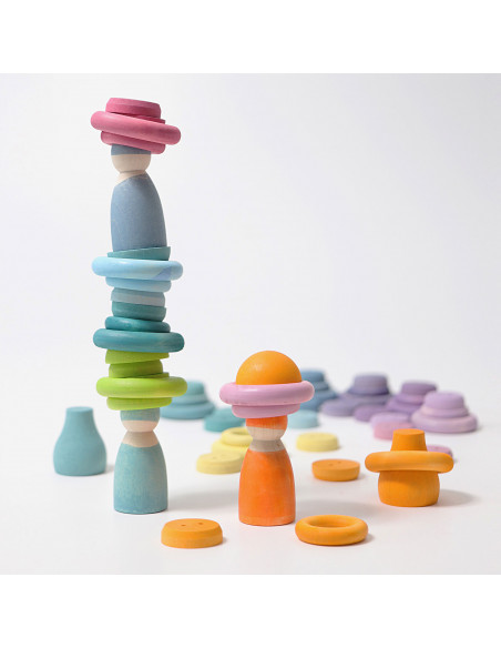Kleine pastel ballen