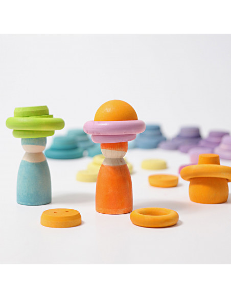 Kleine pastel ballen