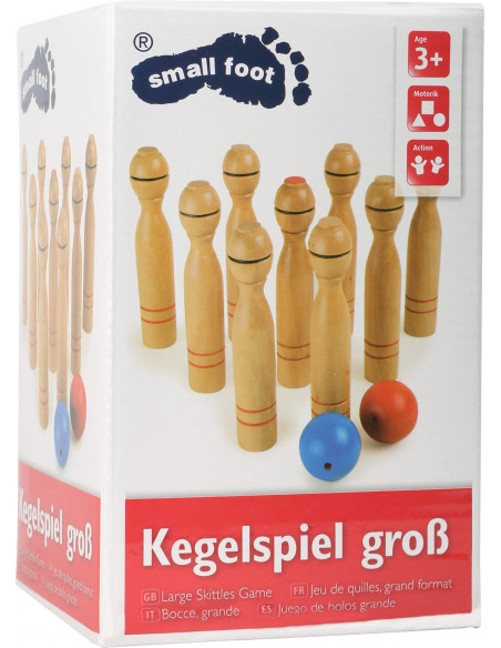 Houten kegelspel