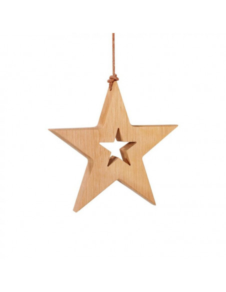 Kerst ster hout