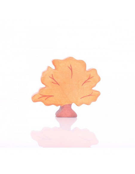 Houten herfstboom