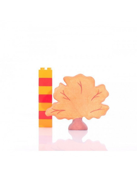 Houten herfstboom