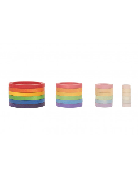 Regenboog ringen