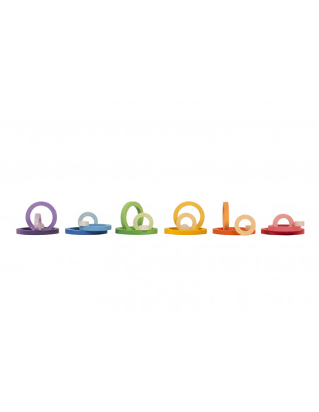 Regenboog ringen