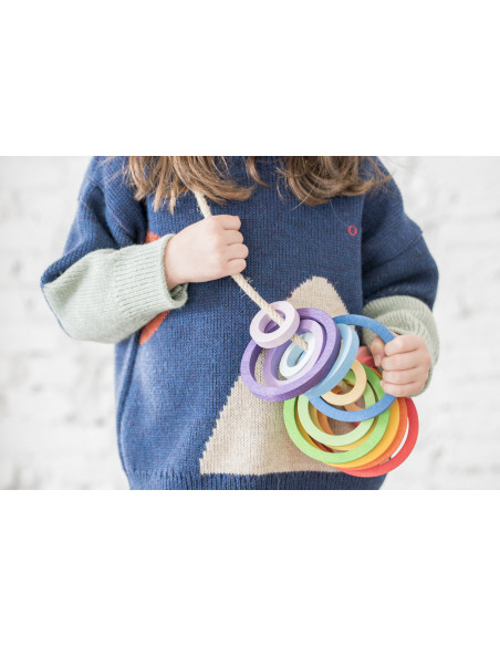 Regenboog ringen