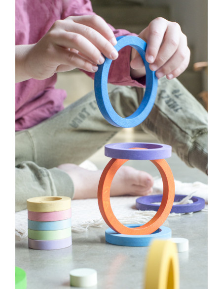 Regenboog ringen