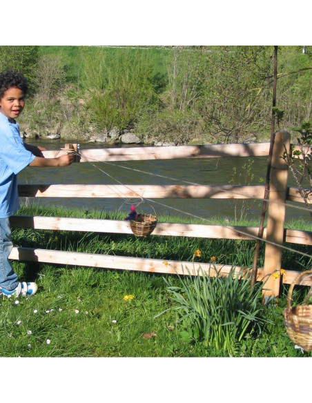 Kabelbaan met mandjes