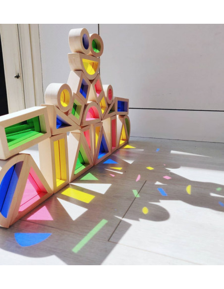 Regenboog blokken