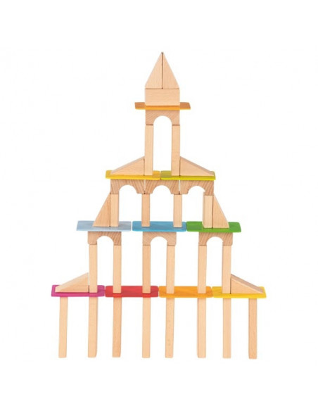 Blokken toren set