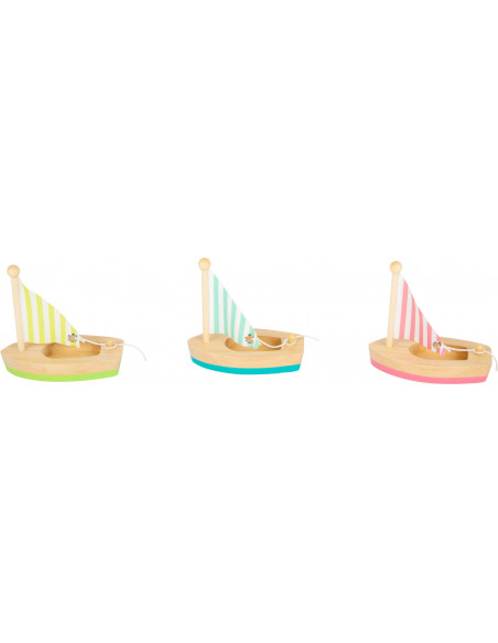 Zeilbootjes pastel