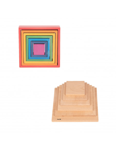 Vierkant + plankjes