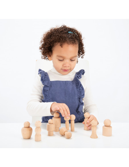 Peg doll speelset