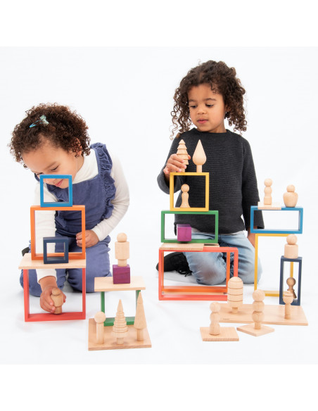 Peg doll speelset