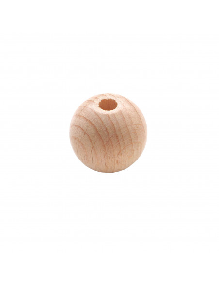 Houten kraal 2,5 cm