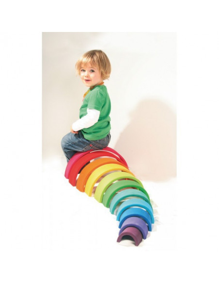 Houten regenboog van Grimm's