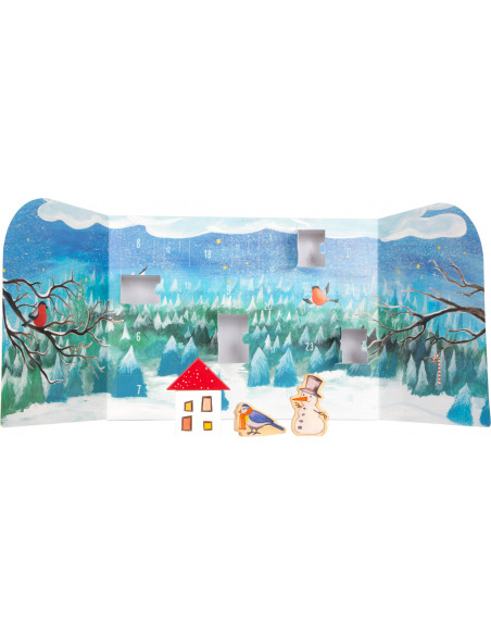 Houten speelgoed adventskalender