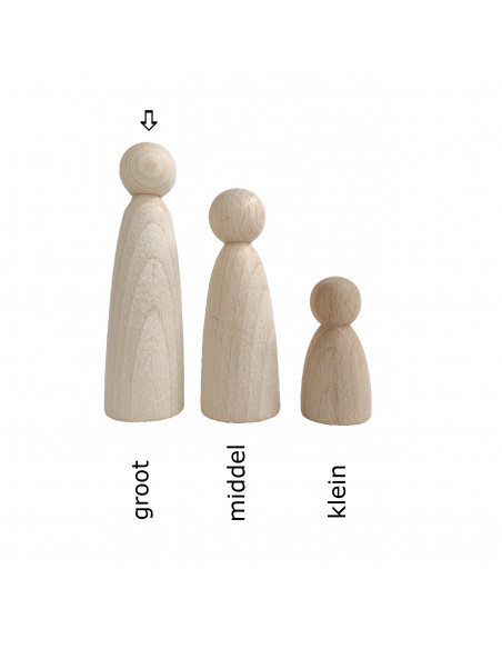 Peg doll rond XL